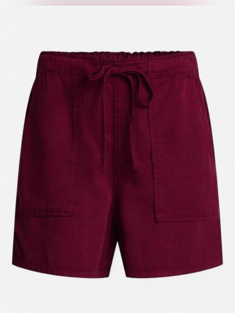 NWT Soft Utility Shorts- Rich Burgundy